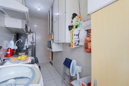 Apartamento à venda com 51m², 2 quartos e 1 vagaCozinha e área de serviço