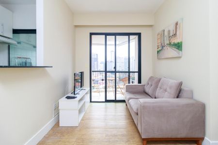 Sala de apartamento à venda com 1 quarto, 40m² em Chácara Santo Antônio (zona Sul), São Paulo