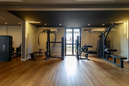 Apartamento à venda com 40m², 1 quarto e 1 vaga Apartamento à venda com 40m², 1 quarto e 1 vagaAcademia