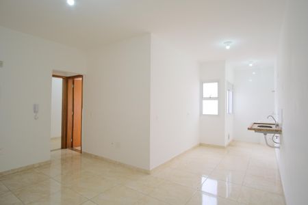 Sala de apartamento para alugar com 2 quartos, 49m² em Vila Carlos de Campos, São Paulo