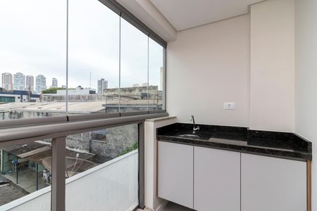 Varanda da Sala de apartamento para alugar com 2 quartos, 69m² em Tatuapé, São Paulo