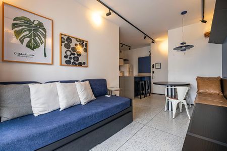 Apartamento para alugar com 43m², 1 quarto e 1 vagaSala/Cozinha