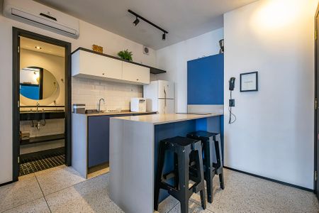 Apartamento para alugar com 43m², 1 quarto e 1 vagaSala/Cozinha 