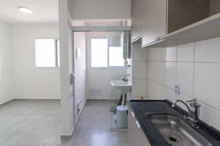 Apartamento para alugar com 37m², 2 quartos e 1 vagaCozinha Americana