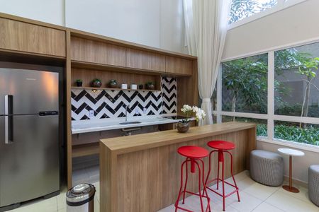 Apartamento para alugar com 37m², 2 quartos e 1 vagaÁrea comum - Salão de festas