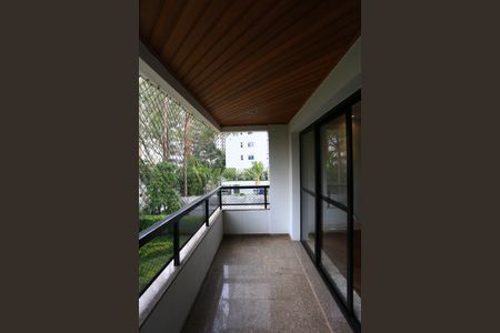 Varanda da Sala de apartamento à venda com 3 quartos, 105m² em Vila Andrade, São Paulo