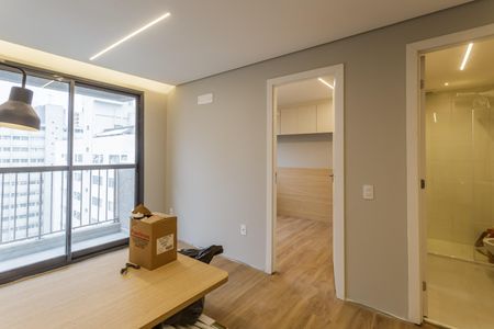 Sala de apartamento para alugar com 2 quartos, 40m² em Vila Olímpia, São Paulo