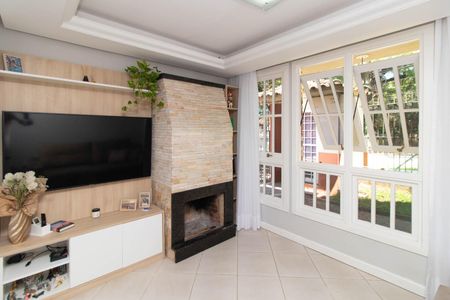 Sala de casa de condomínio à venda com 3 quartos, 140m² em Teresópolis, Porto Alegre