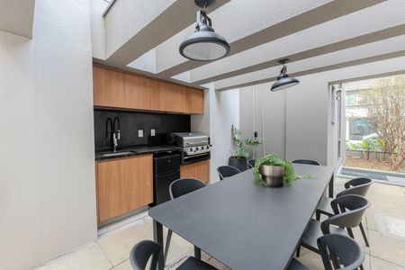 Apartamento para alugar com 24m², 1 quarto e sem vaga Apartamento para alugar com 24m², 1 quarto e sem vagaÁrea comum - Churrasqueira