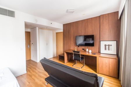 Sala de apartamento para alugar com 1 quarto, 40m² em Alphaville Industrial, Barueri