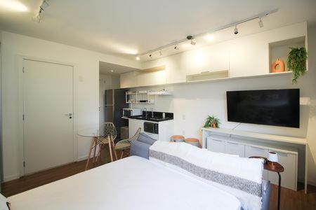 Studio para alugar com 25m², 1 quarto e sem vagaSuíte 