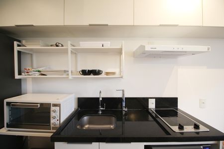 Studio para alugar com 25m², 1 quarto e sem vagaCozinha