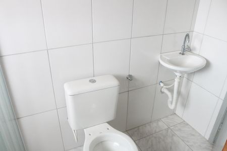 Banheiro de casa para alugar com 1 quarto, 39m² em Santa Maria, São Caetano do Sul