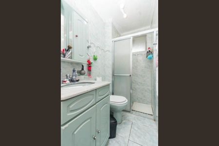 Banheiro Social de apartamento para alugar com 1 quarto, 41m² em Jardim Sabará, Porto Alegre