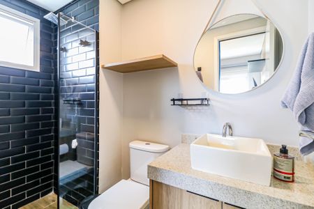 Apartamento à venda com 61m², 2 quartos e 1 vagaBanheiro da Suíte