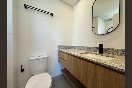 Banheiro da Suíte de apartamento para alugar com 1 quarto, 43m² em Moinhos de Vento, Porto Alegre