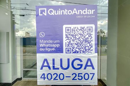 Studio para alugar com 32m², 1 quarto e sem vaga Studio para alugar com 32m², 1 quarto e sem vagaPlaca