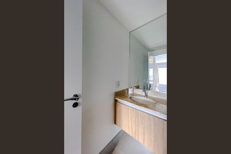 Studio para alugar com 32m², 1 quarto e sem vaga Studio para alugar com 32m², 1 quarto e sem vagaBanheiro Social