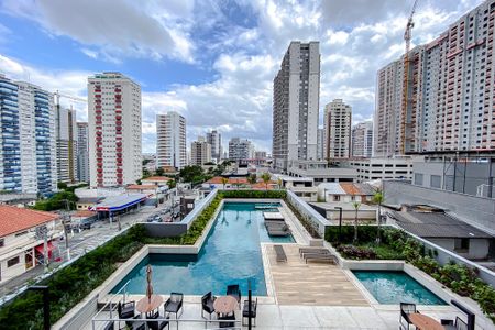 Studio para alugar com 32m², 1 quarto e sem vaga Studio para alugar com 32m², 1 quarto e sem vagaVista da Varanda