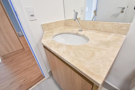 Studio para alugar com 32m², 1 quarto e sem vaga Studio para alugar com 32m², 1 quarto e sem vagaBanheiro