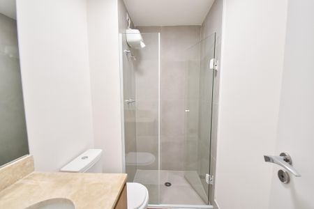Studio para alugar com 32m², 1 quarto e sem vaga Studio para alugar com 32m², 1 quarto e sem vagaBanheiro