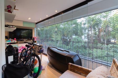 Varanda de apartamento à venda com 3 quartos, 180m² em Cidade São Francisco, São Paulo