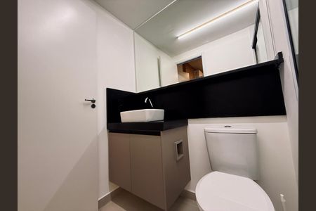 Apartamento para alugar com 25m², 1 quarto e sem vaga Apartamento para alugar com 25m², 1 quarto e sem vagaBanheiro Social