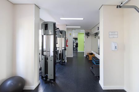 Apartamento à venda com 57m², 2 quartos e 1 vaga Apartamento à venda com 57m², 2 quartos e 1 vagaÁrea comum - Academia