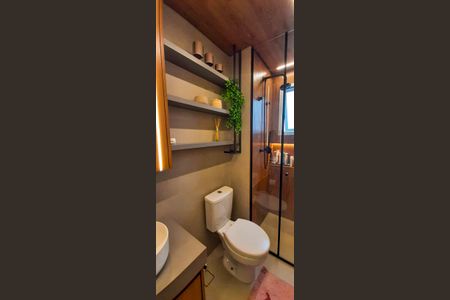 Apartamento à venda com 92m², 2 quartos e 2 vagasBanheiro da Suíte 1