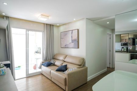 Sala de apartamento para alugar com 2 quartos, 63m² em Jardim São Caetano, São Caetano do Sul