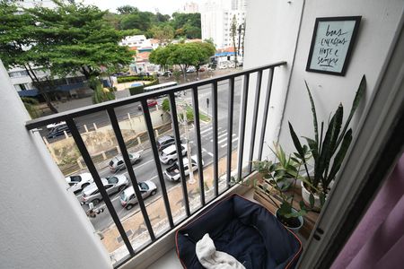 Sala - Sacada de apartamento à venda com 1 quarto, 52m² em Ponte Preta, Campinas