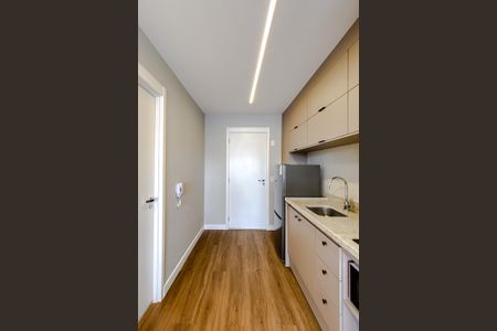 Studio para alugar com 24m², 1 quarto e sem vaga Studio para alugar com 24m², 1 quarto e sem vagaCozinha