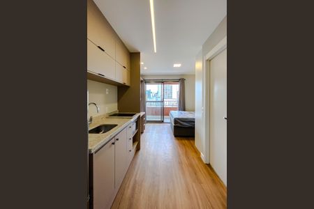 Studio para alugar com 24m², 1 quarto e sem vaga Studio para alugar com 24m², 1 quarto e sem vagaCozinha
