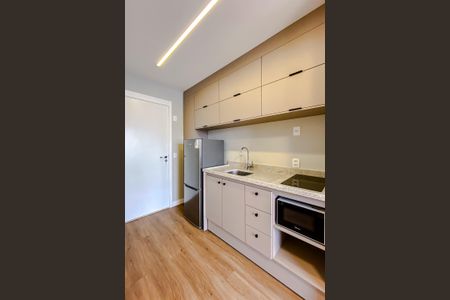 Studio para alugar com 24m², 1 quarto e sem vaga Studio para alugar com 24m², 1 quarto e sem vagaCozinha