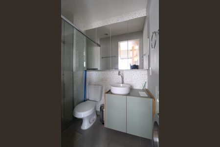 Studio para alugar com 25m², 1 quarto e sem vagaBanheiro da Suíte