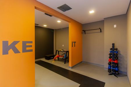 Apartamento para alugar com 40m², 2 quartos e sem vaga Apartamento para alugar com 40m², 2 quartos e sem vagaÁrea comum - Academia