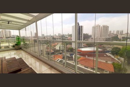 Apartamento à venda com 137m², 2 quartos e 5 vagasVista da Área Gourmet