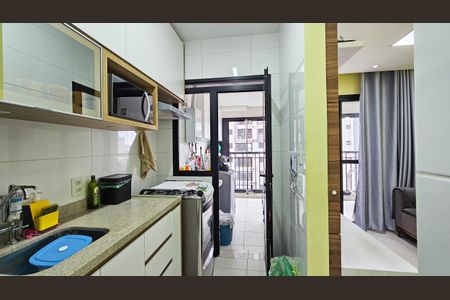 Apartamento à venda com 40m², 1 quarto e 1 vaga Apartamento à venda com 40m², 1 quarto e 1 vagaCozinha e área de serviço