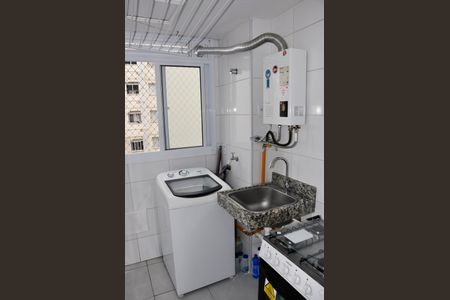 Apartamento à venda com 44m², 2 quartos e 1 vaga Apartamento à venda com 44m², 2 quartos e 1 vagaDetalhe - Área de Serviço