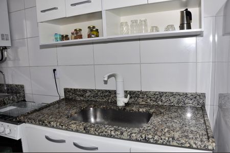Apartamento à venda com 44m², 2 quartos e 1 vaga Apartamento à venda com 44m², 2 quartos e 1 vagaDetalhe - Cozinha