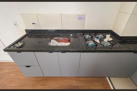 Apartamento para alugar com 35m², 2 quartos e sem vagaDetalhe - Cozinha