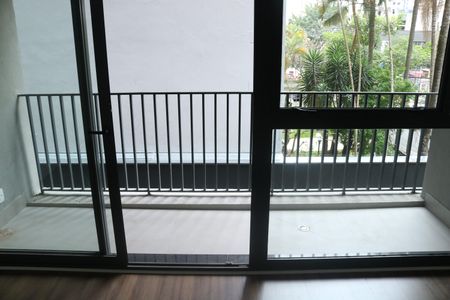 Studio para alugar com 29m², 1 quarto e sem vagaVaranda