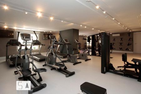 Apartamento para alugar com 40m², 1 quarto e 1 vaga Apartamento para alugar com 40m², 1 quarto e 1 vagaAcademia