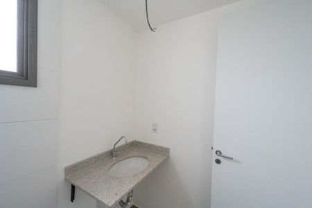 Banheiro Social de kitnet/studio para alugar com 1 quarto, 24m² em Saúde, São Paulo