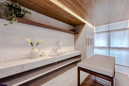 Studio à venda com 50m², 1 quarto e sem vagaÁrea comum