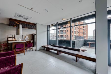 Studio à venda com 50m², 1 quarto e sem vagaÁrea comum