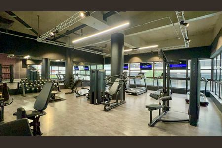 Studio à venda com 40m², 1 quarto e 1 vaga Studio à venda com 40m², 1 quarto e 1 vagaAcademia