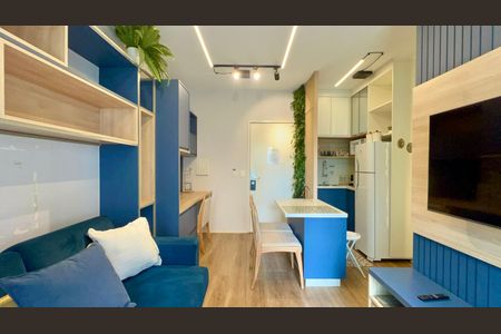 Studio à venda com 40m², 1 quarto e 1 vaga Studio à venda com 40m², 1 quarto e 1 vagaSala