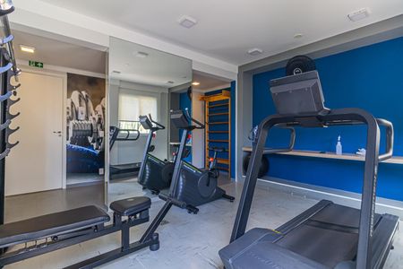 Apartamento para alugar com 39m², 2 quartos e 1 vaga Apartamento para alugar com 39m², 2 quartos e 1 vagaÁrea comum - Academia