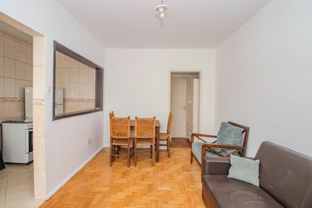 Sala de apartamento à venda com 1 quarto, 45m² em Independência, Porto Alegre